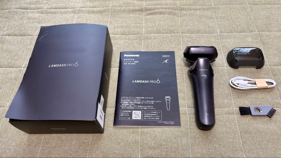 パナソニック ラムダッシュPRO 6枚刃ES-L650U-K 訳あり