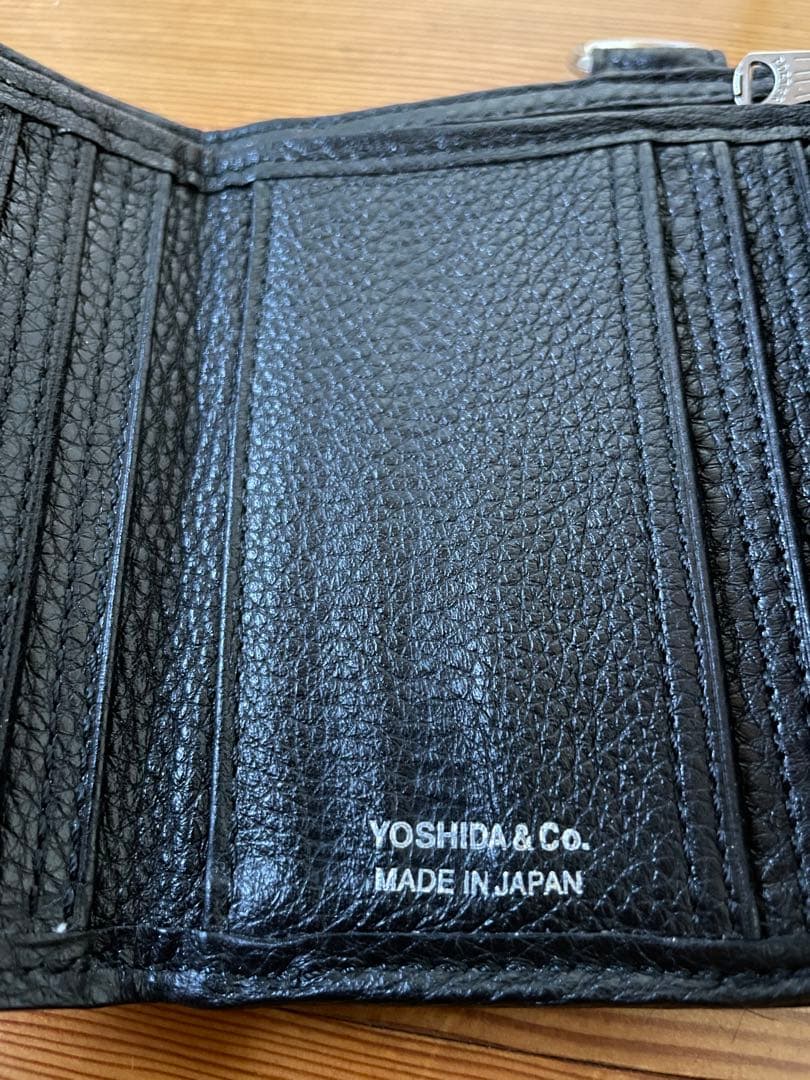 ポーター　PORTER　カームウォレット　ブラック　財布　三つ折り財布　ブラック