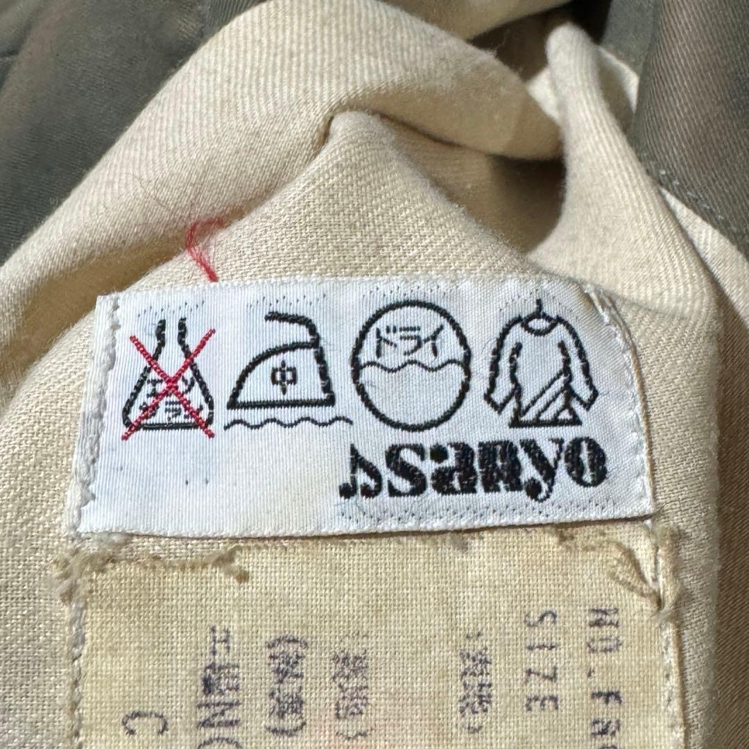 ヴィンテージ✨訳あり✨バーバリーズ トレンチコート カーキ色 ノバチェック