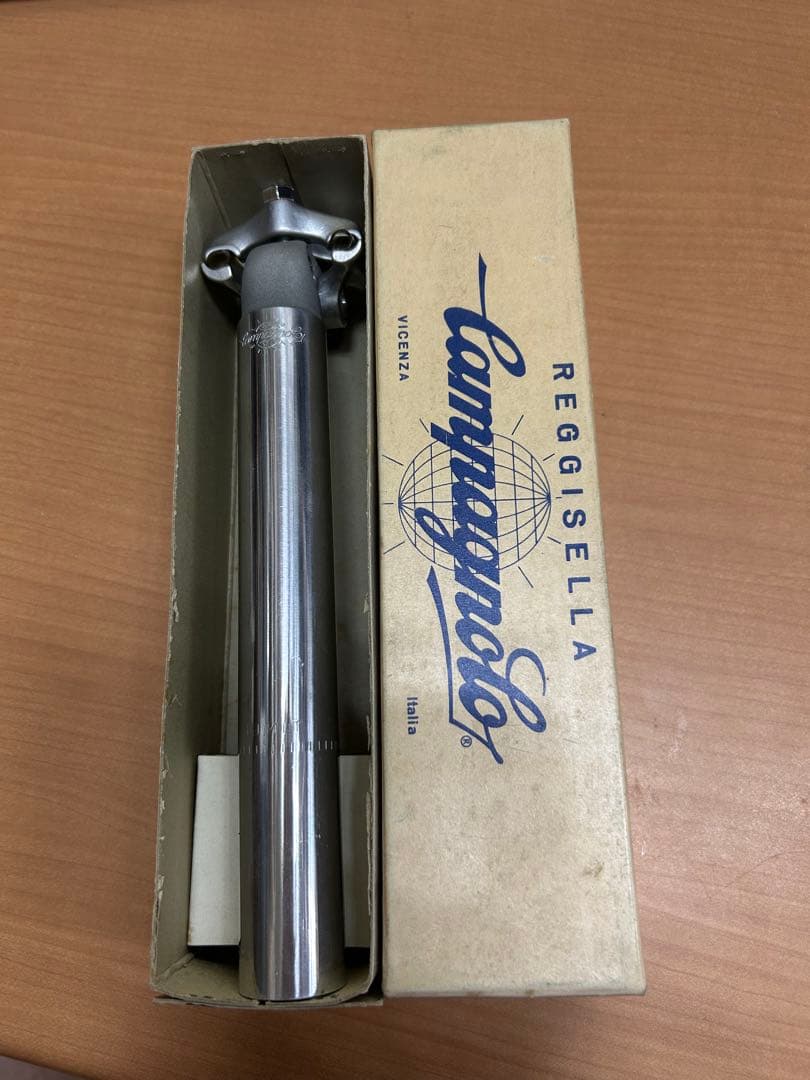 Campagnolo レコードシートポスト φ27.0の 2本締め 新品箱入り