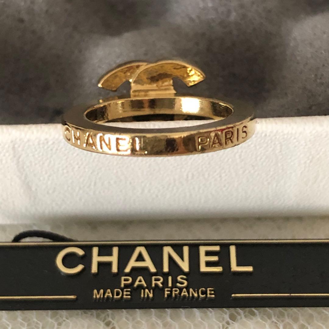 CHANEL シャネル カラフル ストーン ゴールド リング 正規品