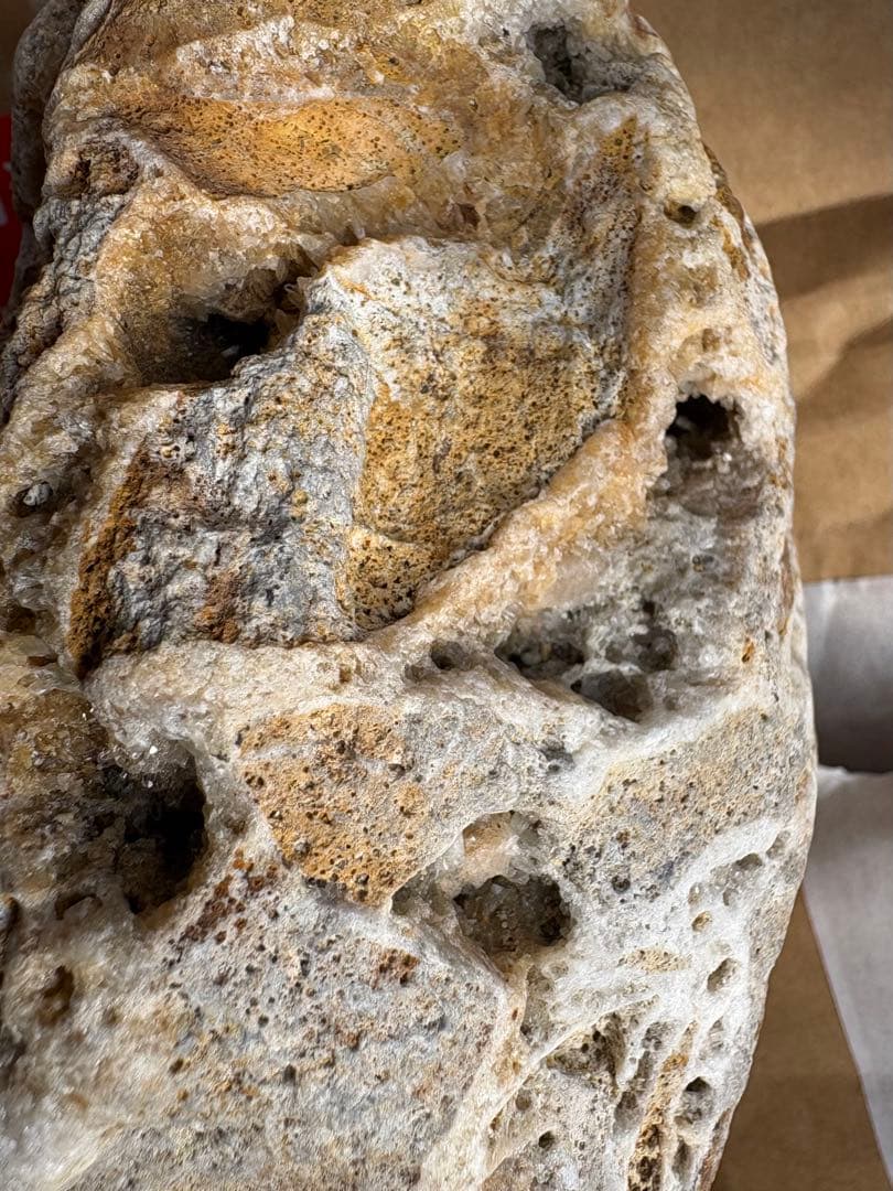 天然自然石 ジオード　水晶　自由研究