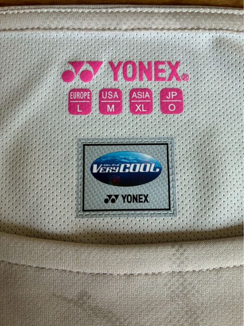 YONEX ゲームシャツ ウィメンズ Oサイズ クレージュ20908 3枚セット