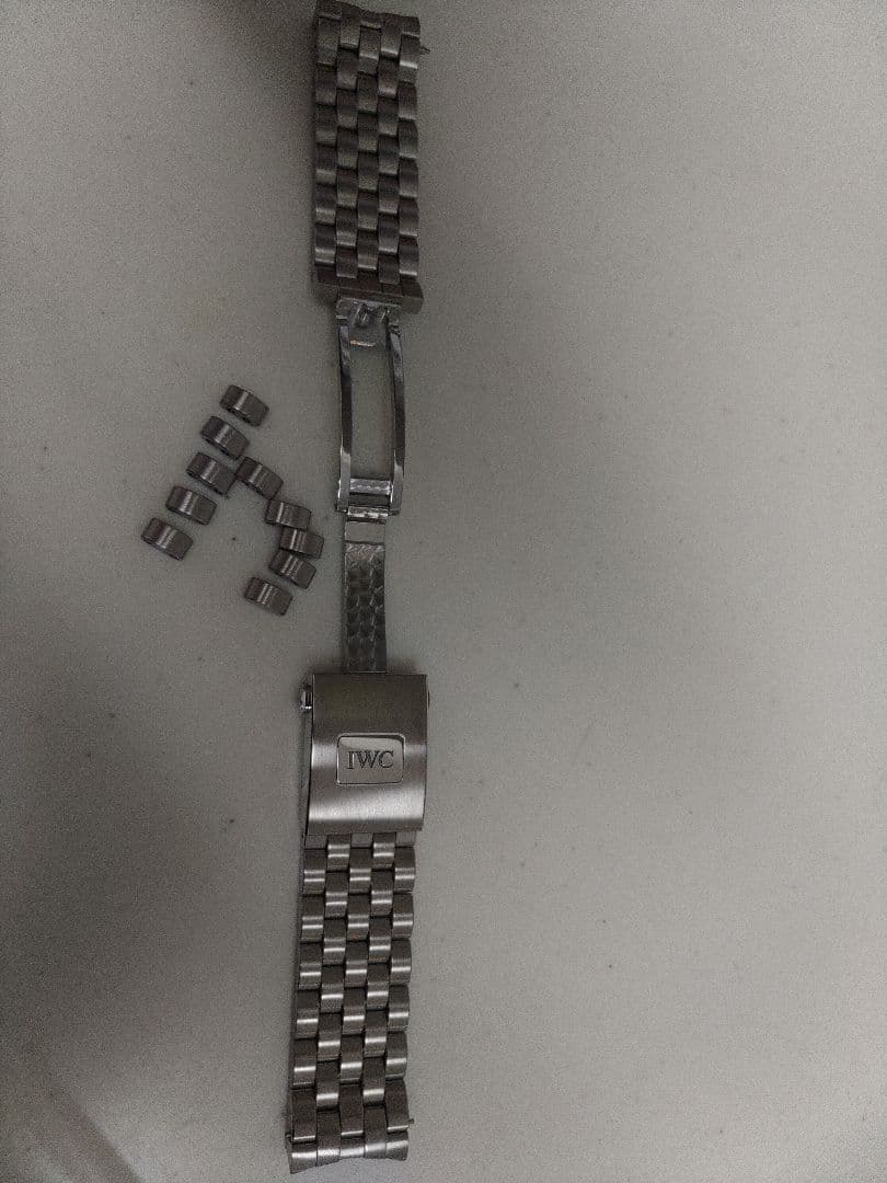 IWC ステンレススチール メタルブレスレット