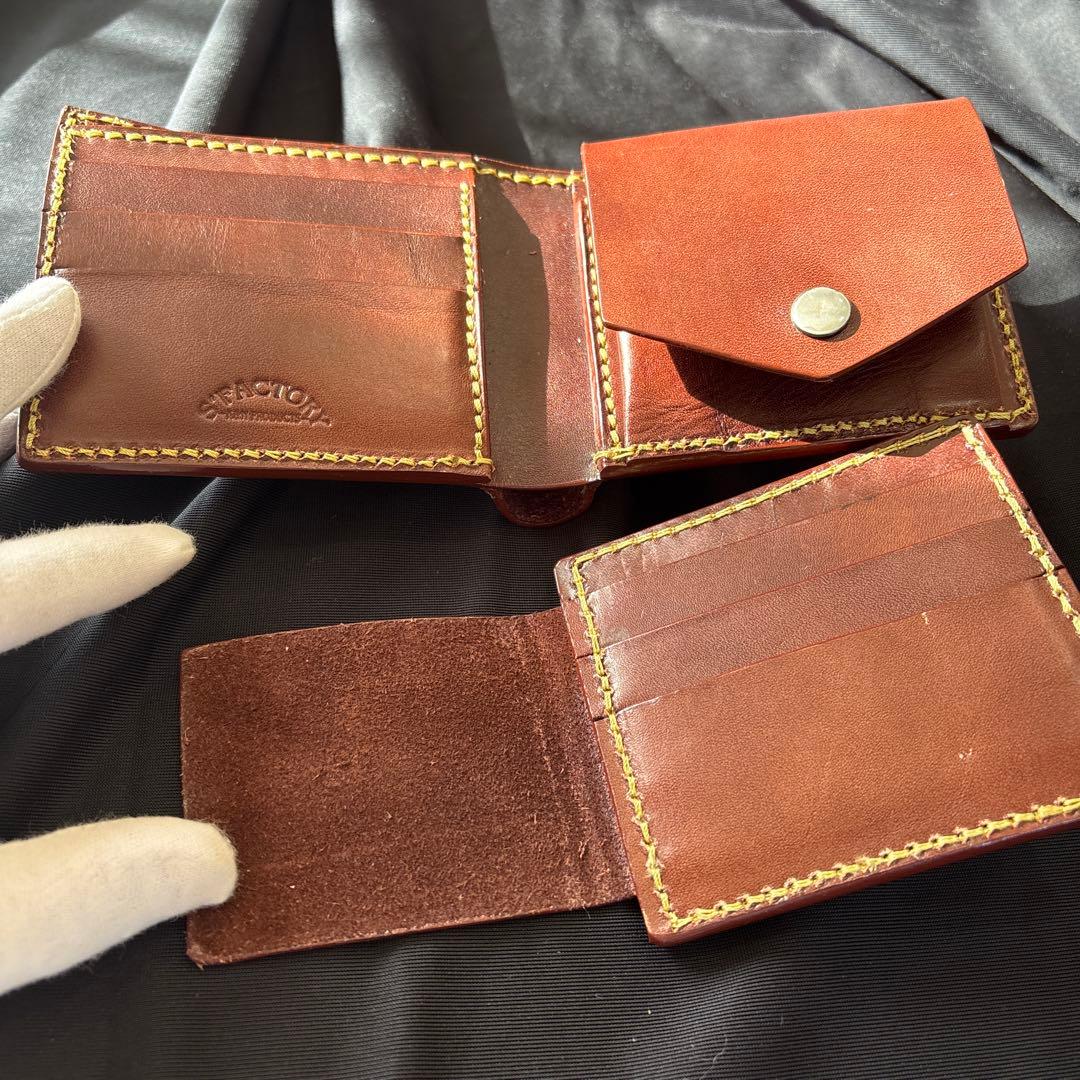 s'factoryバイカーズ ウォレット　カードケース付　エスファクトリー　財布