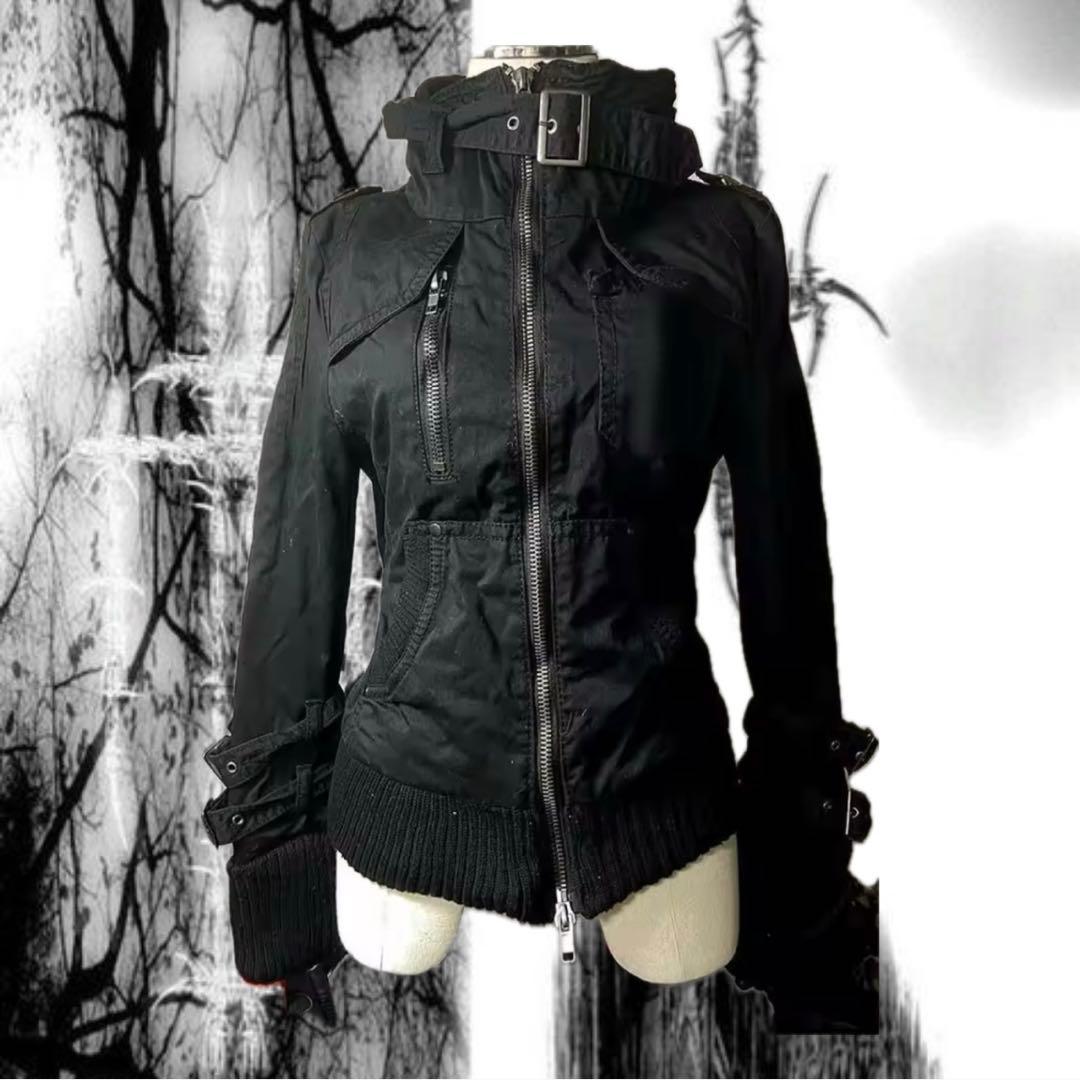 y2k グランジ 00s ミリタリージャケット archive