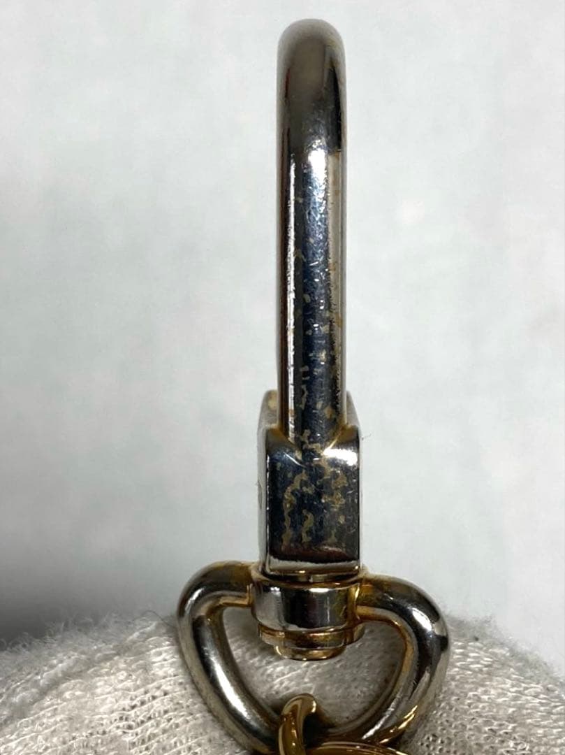 ルイヴィトン　ポルトクレ　LV ファセット　キーホルダー　チャーム　箱付き