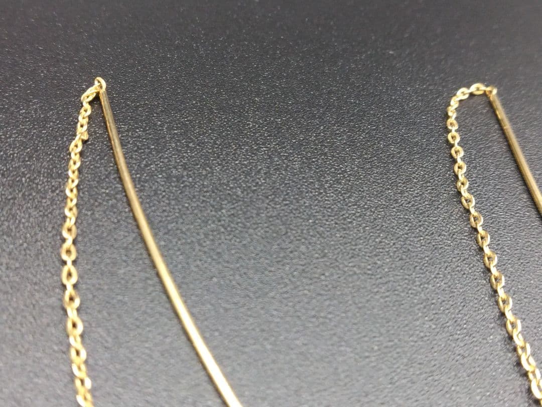 が*ん様 【ウノアエレ】K18 750 ゴールド アメリカン ピアス【2.5g】