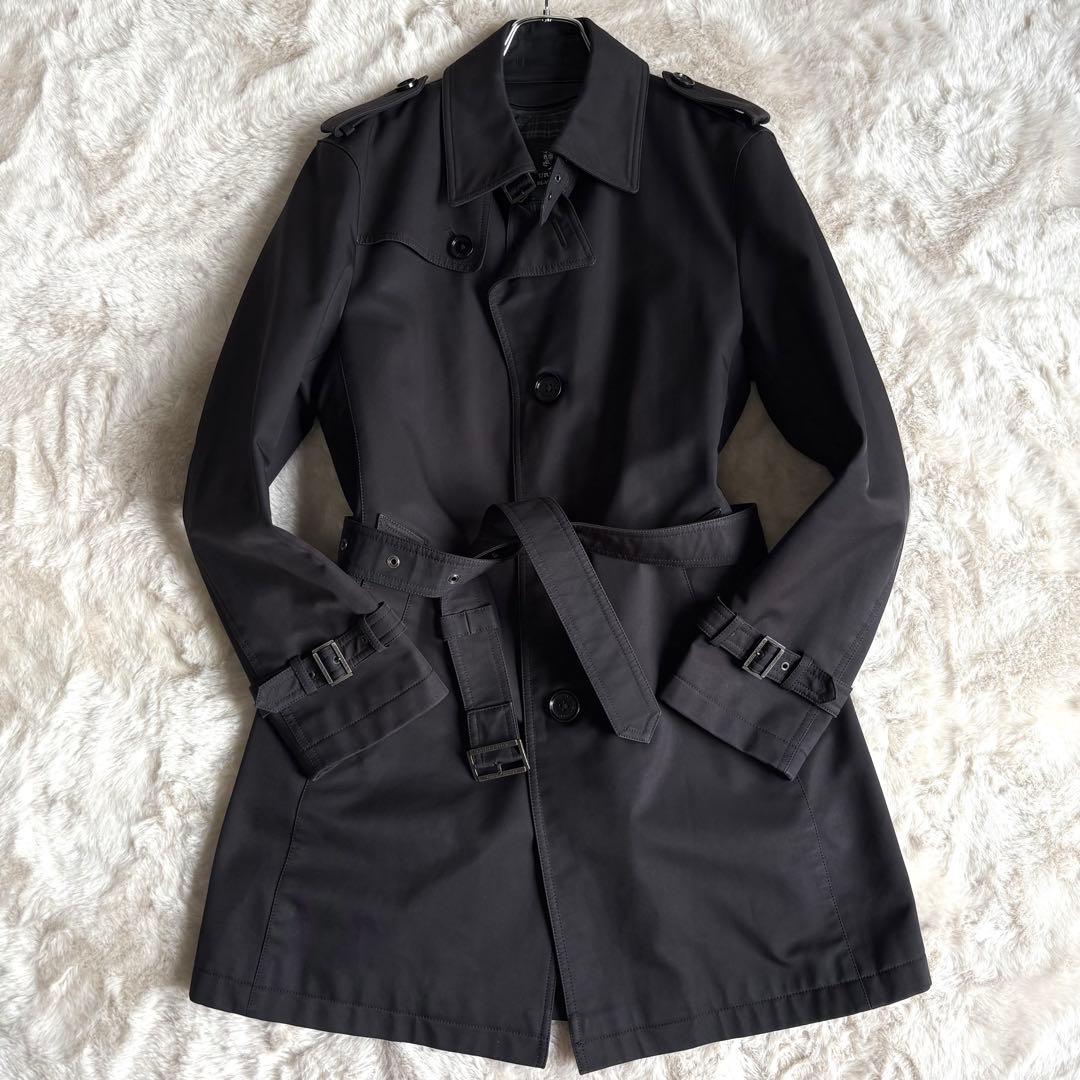 美品L✨バーバリーブラックレーベル トレンチコート ライナー ノバチェック