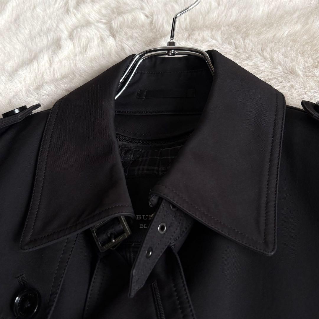 美品L✨バーバリーブラックレーベル トレンチコート ライナー ノバチェック