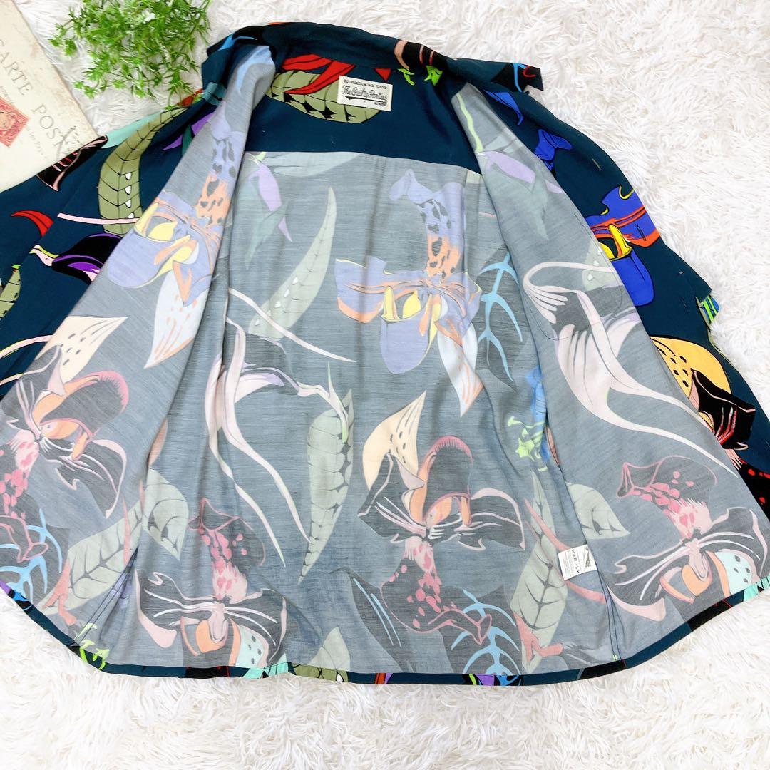 WACKO MARIA 開襟シャツ 21ss 天国東京百花図 ワコマリア アロハ