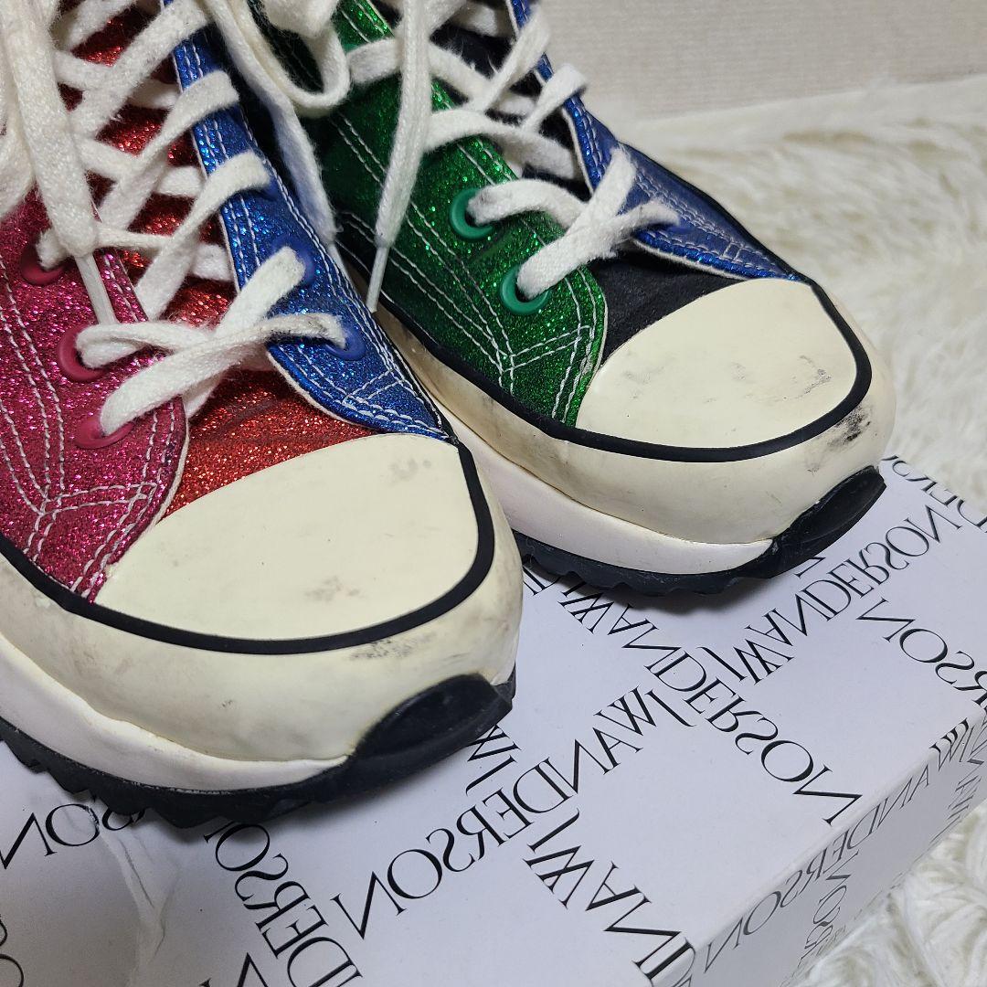 JW ANDERSON コンバース GRITTER MIX スニーカー 27cm