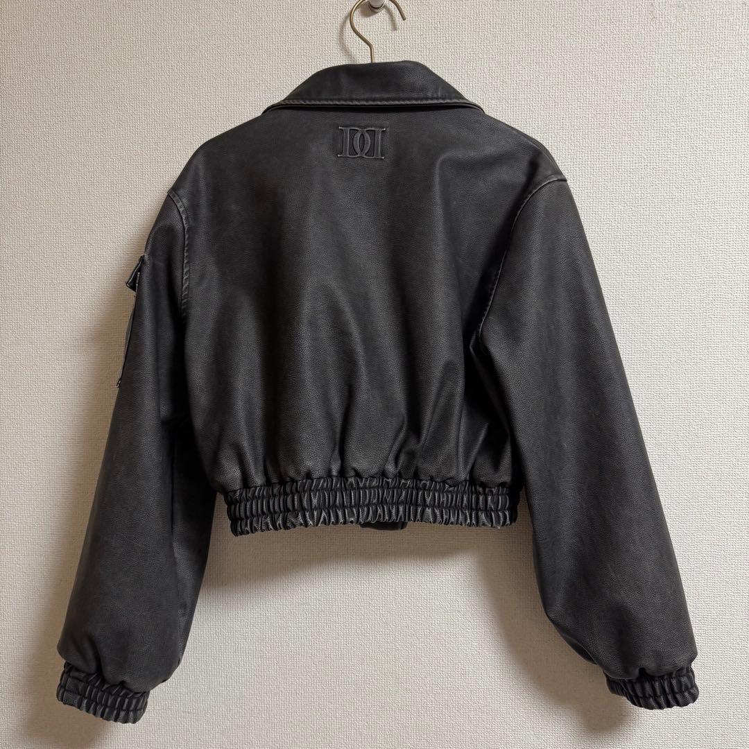 Darich アンティークレザージャケット プリーツショートパンツ セットアップ