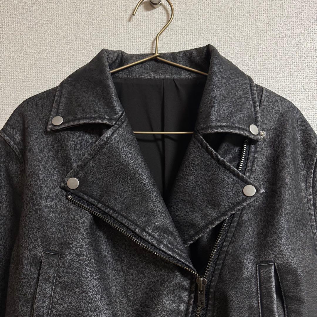 Darich アンティークレザージャケット プリーツショートパンツ セットアップ