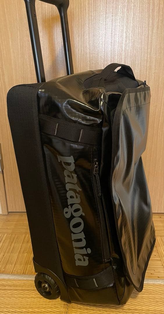 パタゴニア ブラックホール ウィールド ダッフル 40L ブラック