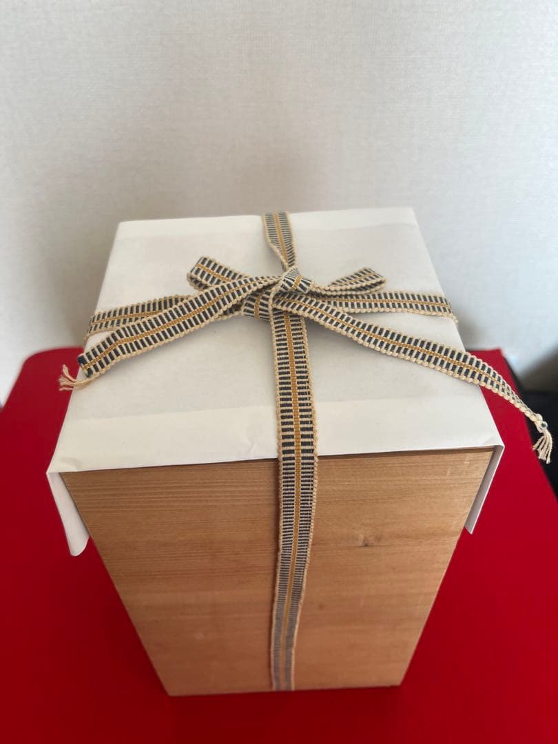 人間国宝  九谷焼  徳田八十吉（正彦銘） 彩釉 花入 T305 鶴首 花瓶