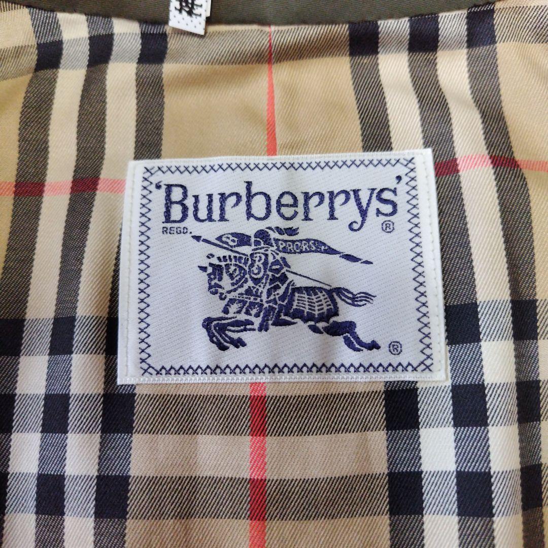 BURBERRY バーバリー ステンカラーコート 玉虫色 ミドル ロング 白タグ