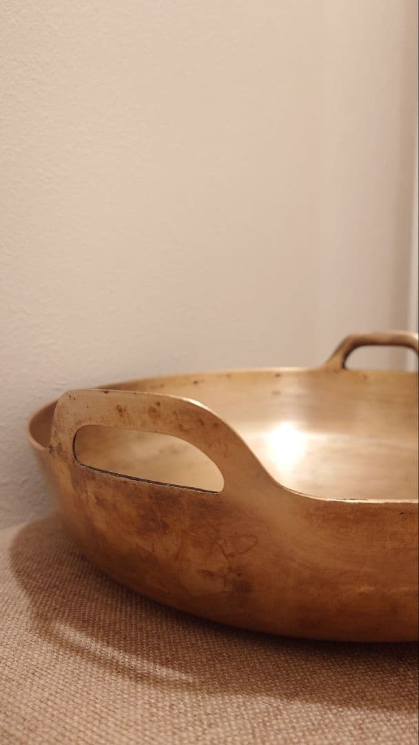 純銅製 業務用 大型 銅鍋 天ぷら鍋 33cm 送料込み