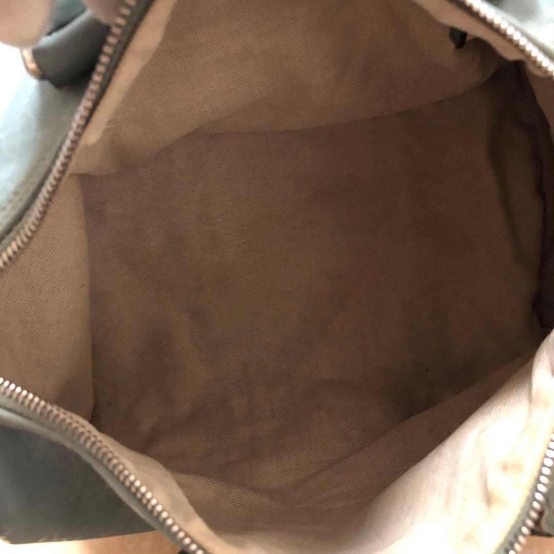 グッチ ハンドバッグ ミニボストン GGスプリーム 緑 FS389