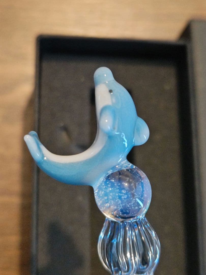 パラグラス アニマルガラスペン イルカ