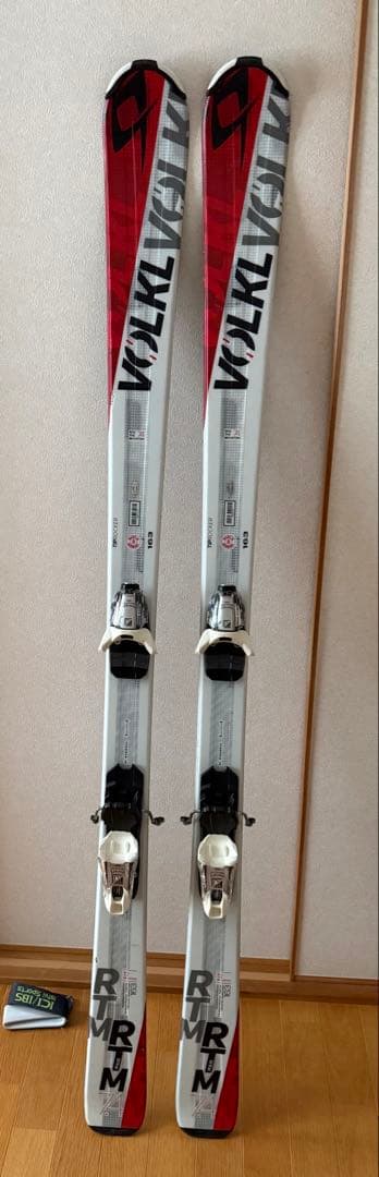 VOLKL初心者向けスキー163センチ（ビンディング付き）