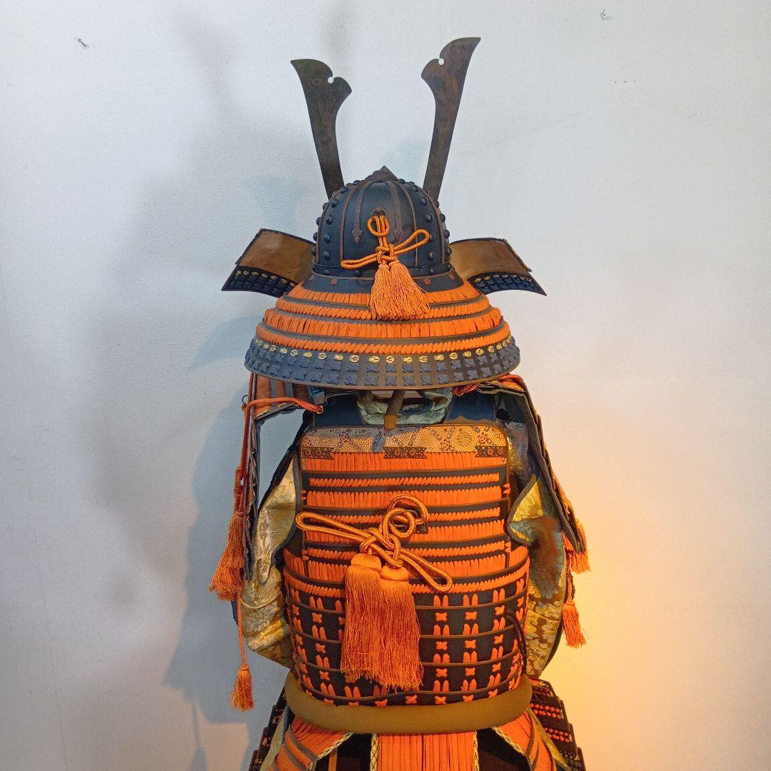 値下げ！等身大　鎧兜一式　飾り付けた状態　 173センチ　着用可能