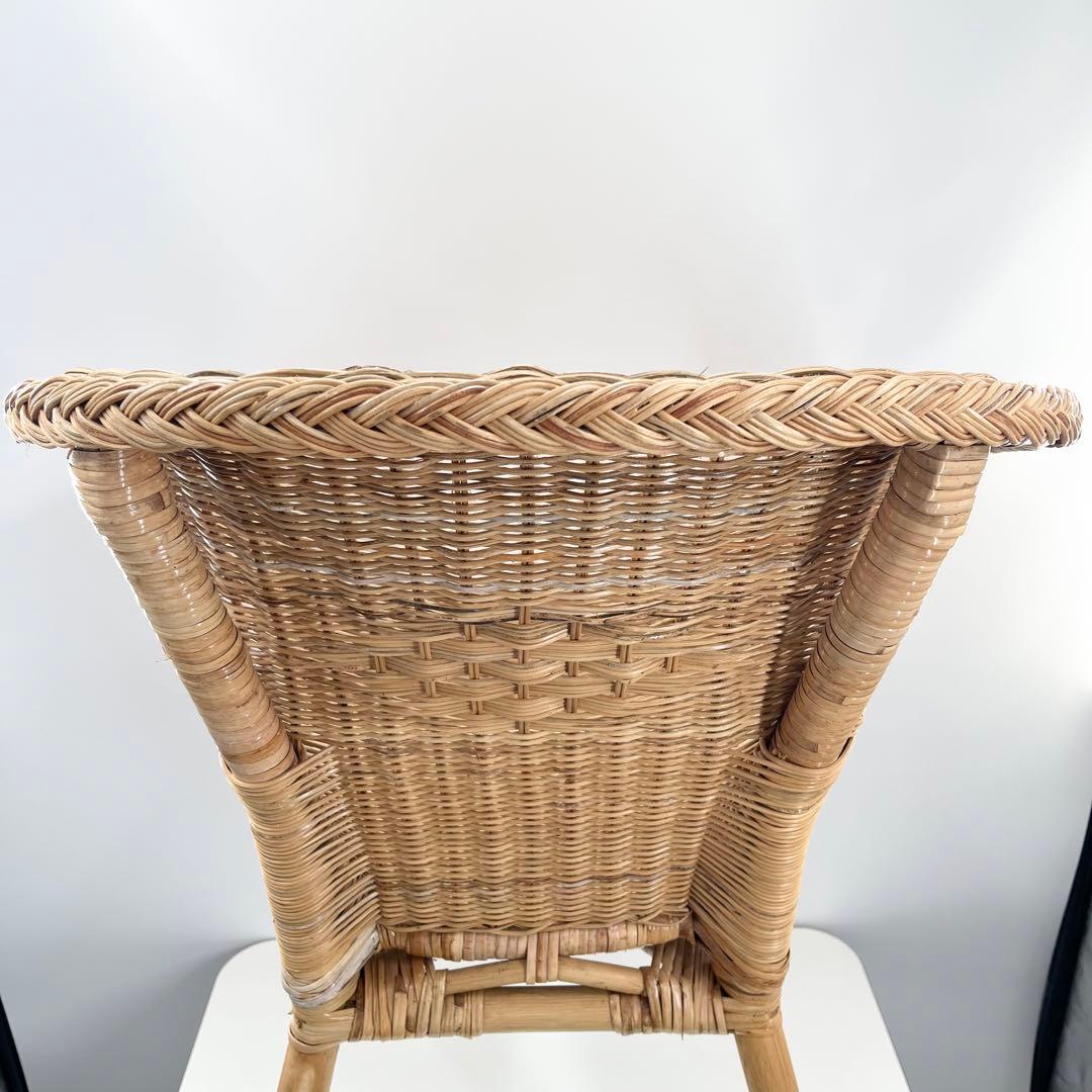 良品 IKEA イケア ラタンチェア アームチェア 籐 アーゲン AGEN