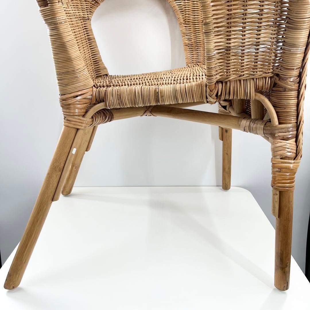 良品 IKEA イケア ラタンチェア アームチェア 籐 アーゲン AGEN