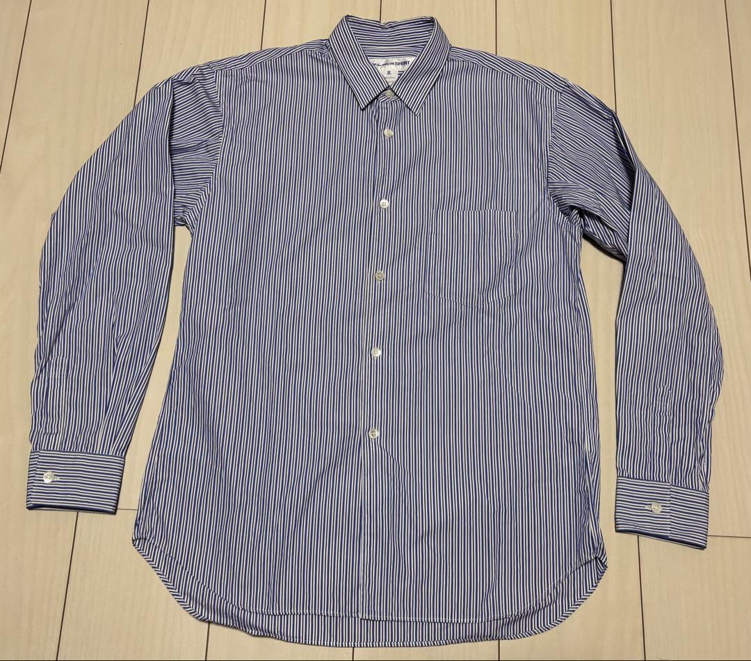 コムデギャルソンシャツ　フォーエバー　ストライプ　長袖　XS ナロー