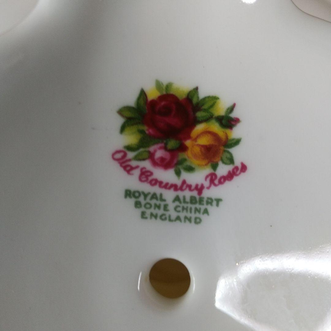 【売約済】英国製 オールドカントリーローズ ケーキスタンド（大）直径23cm