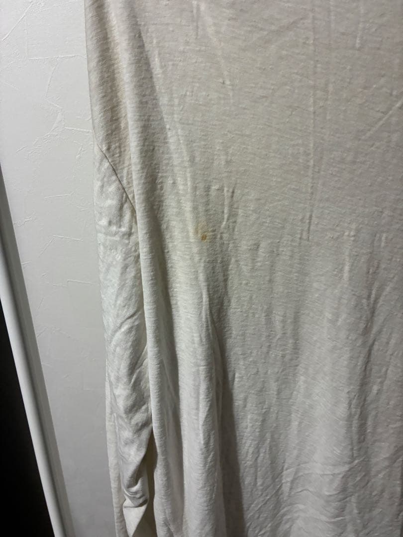 Acne Studios ダスティーホワイト Logo L/S Tee