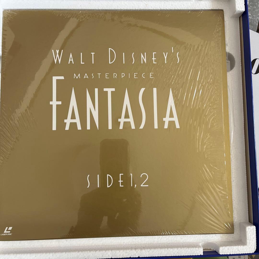 ディズニー　ファンタジア　レーザーディスク　ボックス
