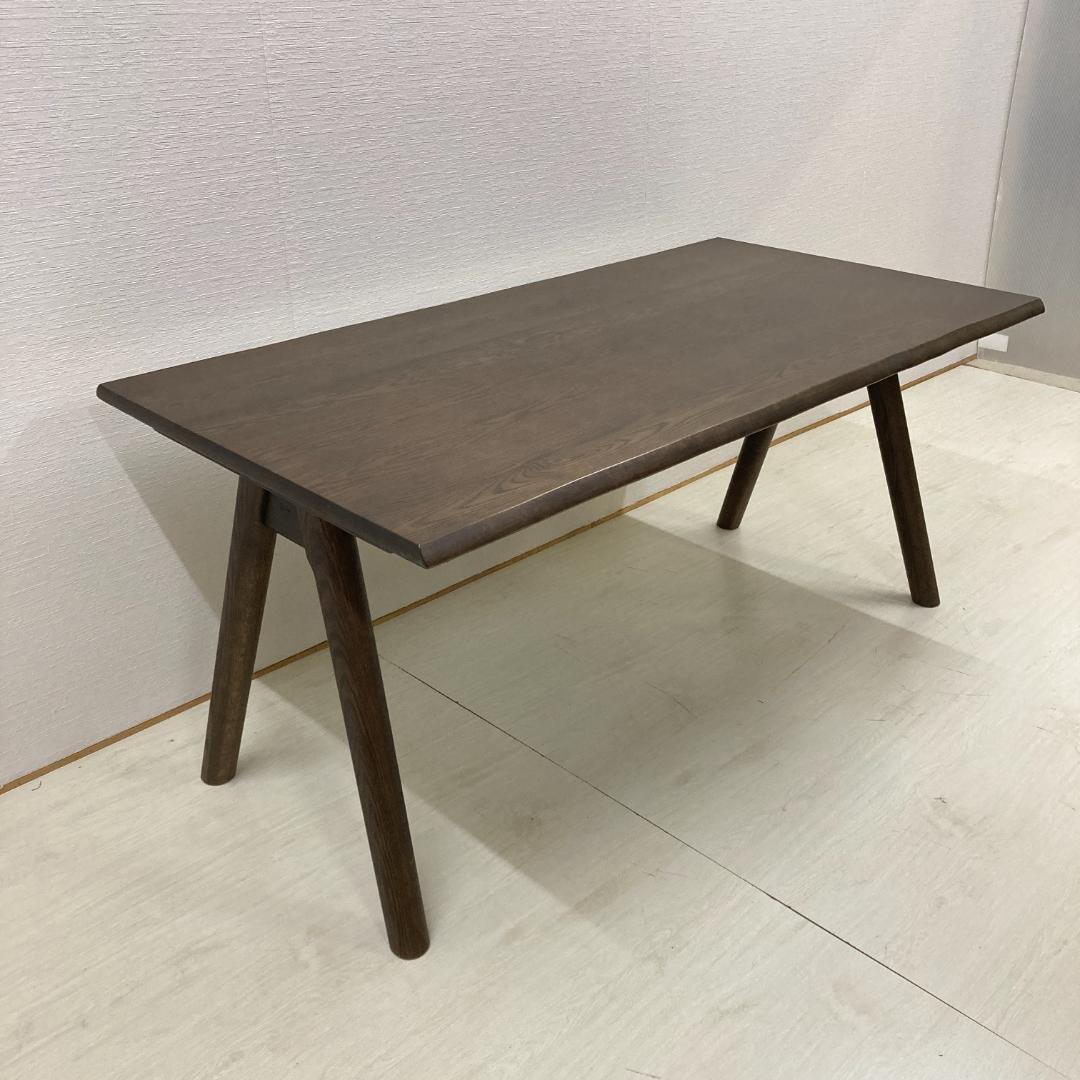 【浜本工芸】オーク材　無垢　ダイニングテーブル　食卓