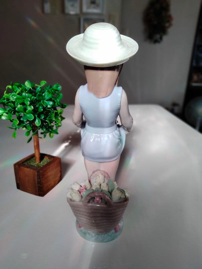 リヤドロ　美品　♥お花がいっぱい♥