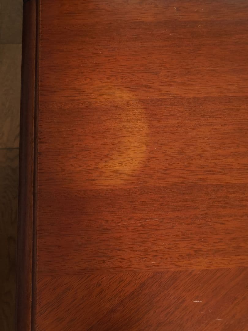 アンティーク調　マルニ木工　地中海ダイニングテーブル（伸長式）