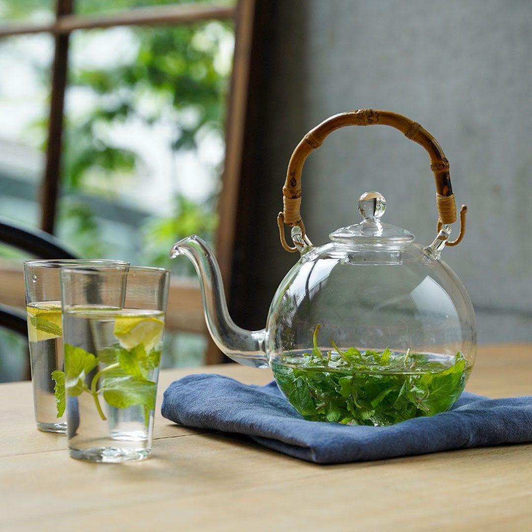 ヤエカ　日ノ出化学製作所　ガラスポット　M