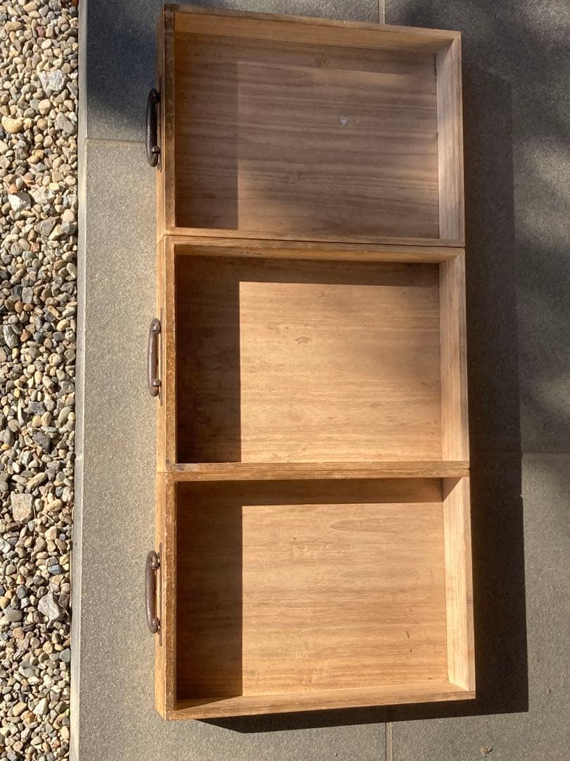 船箪笥　骨董品 古家具 木製箪笥 薬箱 薬箪笥 アンティーク【鍵付き】