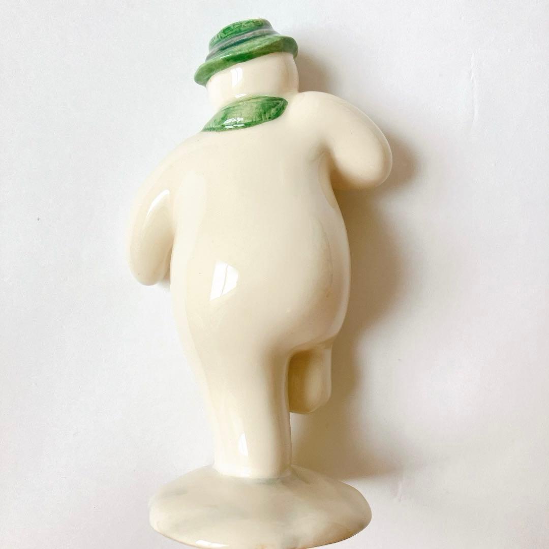 希少☘️レア☘️ロイヤルドルトン　スノーマン　オルゴール　アンティーク