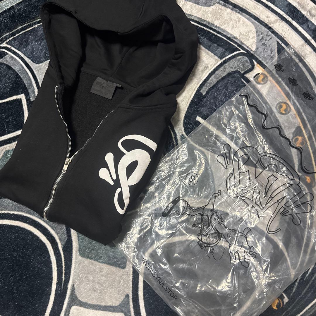 [入手困難] syna world zip up hoodie - blackS