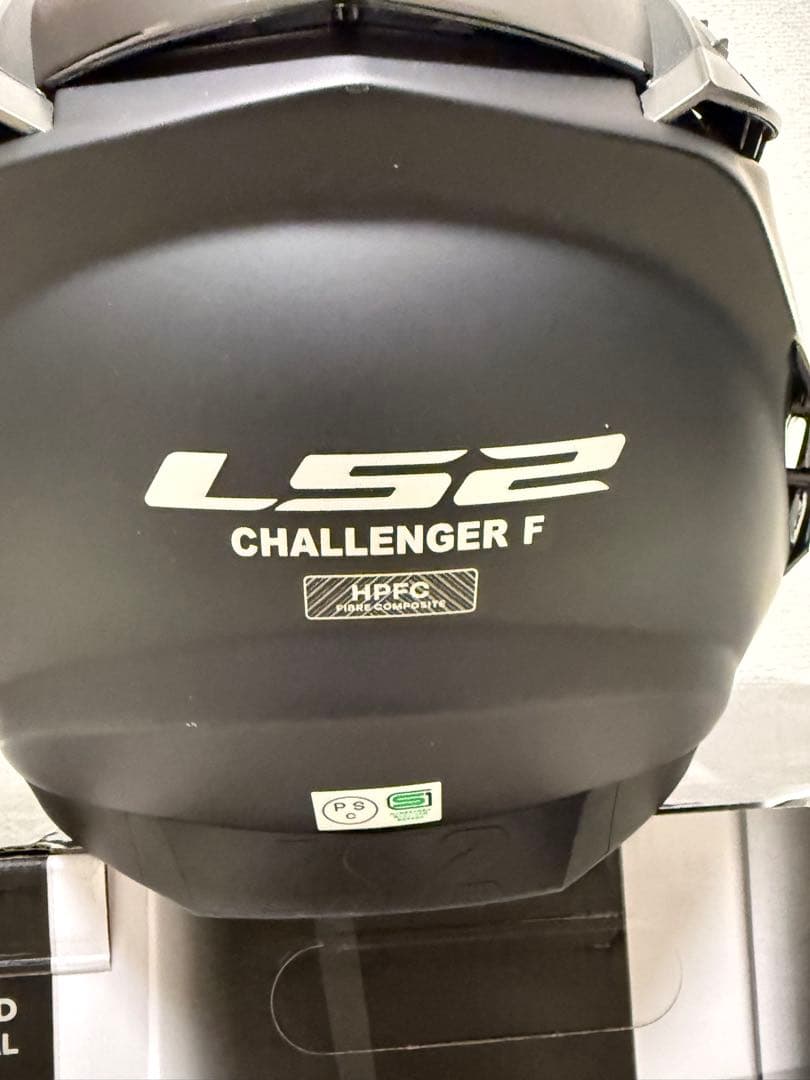 LS2 ヘルメット CHALLENGER F MATT BLACK サイズ M