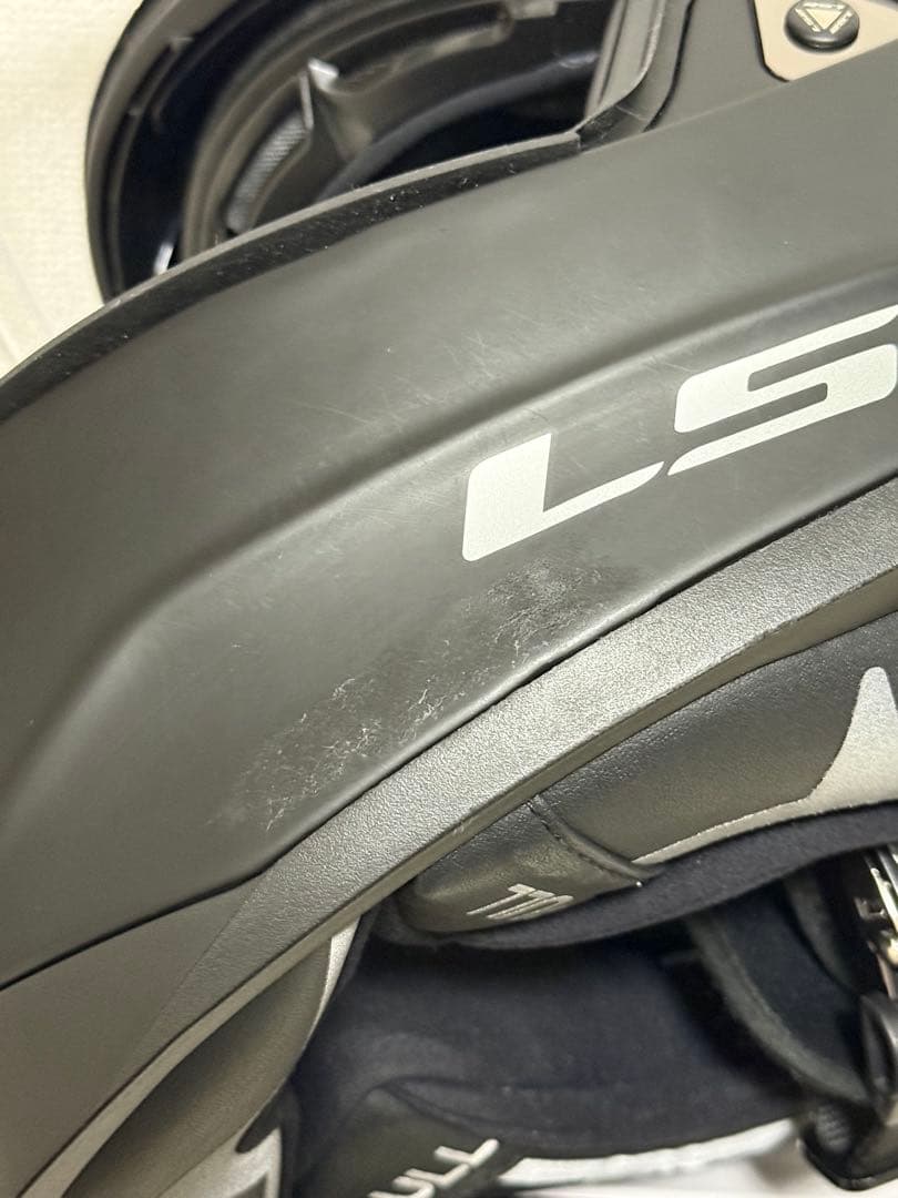 LS2 ヘルメット CHALLENGER F MATT BLACK サイズ M