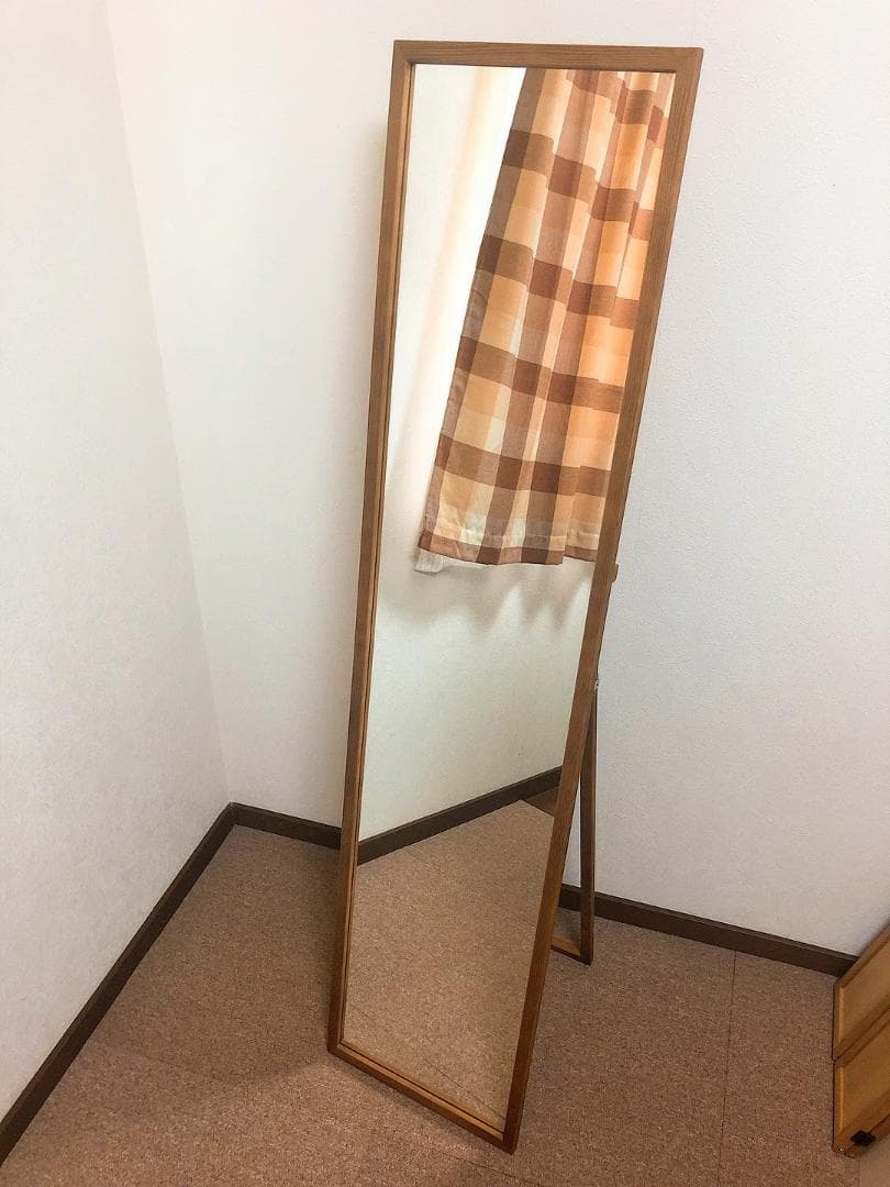 【送料無料】全身鏡 スタンドミラー アンティーク調