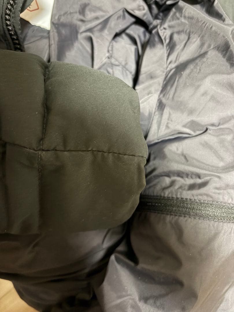 ピレネックス　ロングダウンジャケット　ブラック