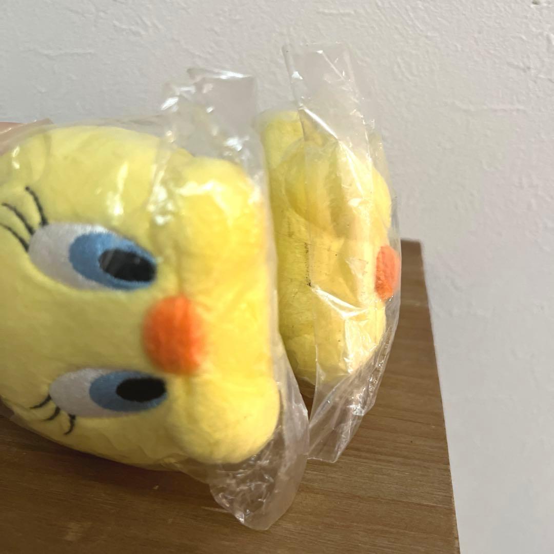レア⭐️新品⭐️Tweetyトゥイーティー イヤーマフラー ウォーマー耳あて レトロ