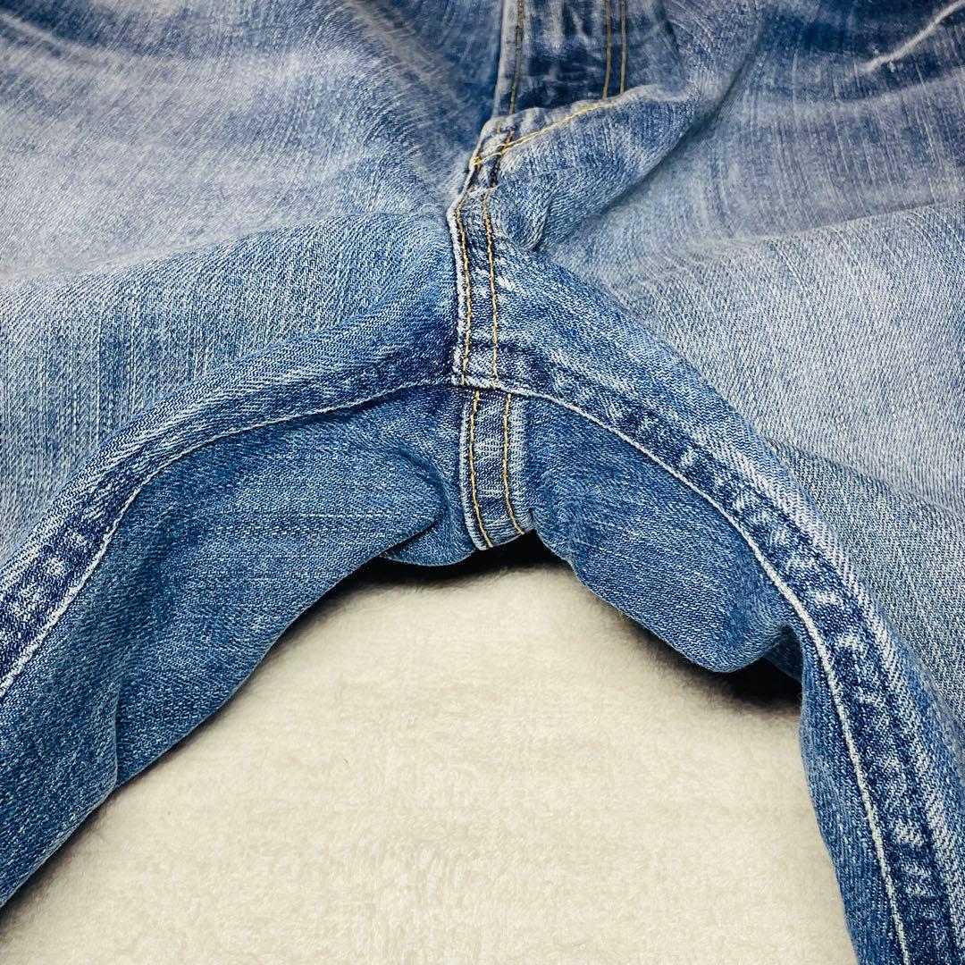 美品 YANUK ヤヌーク ボーイズストレートデニムパンツ レア w25