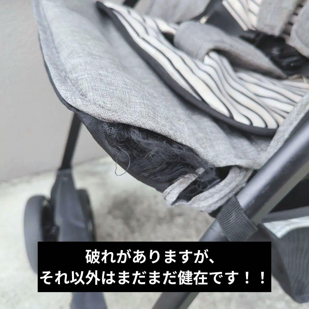 格安 KATOJI カトージ ベビーカー 双子 クッション付　二人乗り