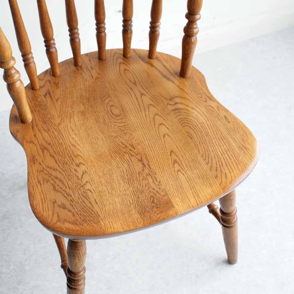 80s 飛騨 WINDS太平 ウィンザーチェア A ヴィンテージ ZR24440