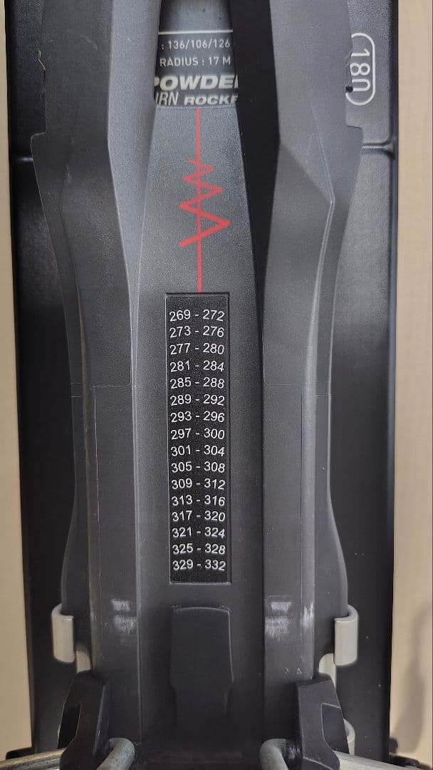 未使用 ROSSIGNOL SOUL7 180 金具付 対応ソール269-332