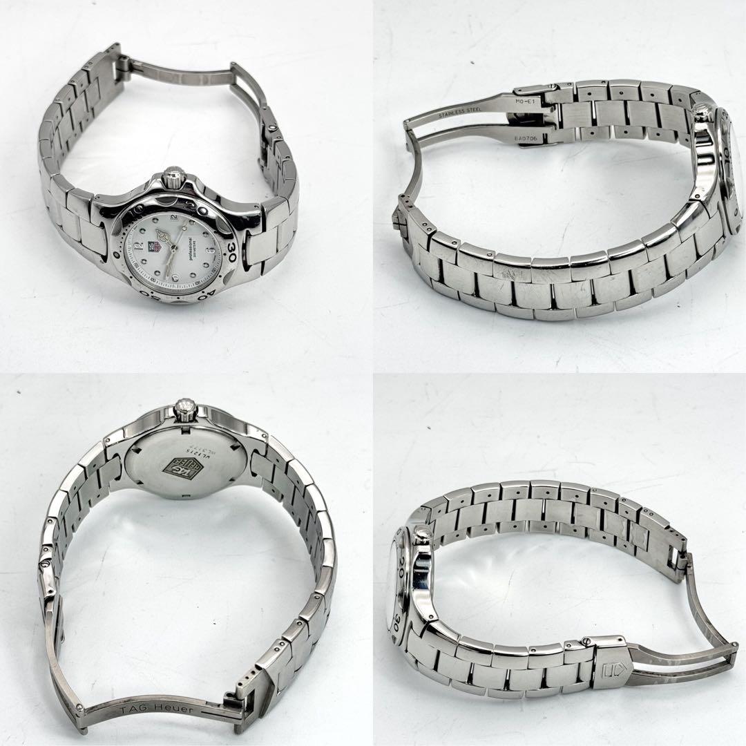 美品✨　タグホイヤー 腕時計 キリウム WL1215 白文字盤　ボーイズ　デイト