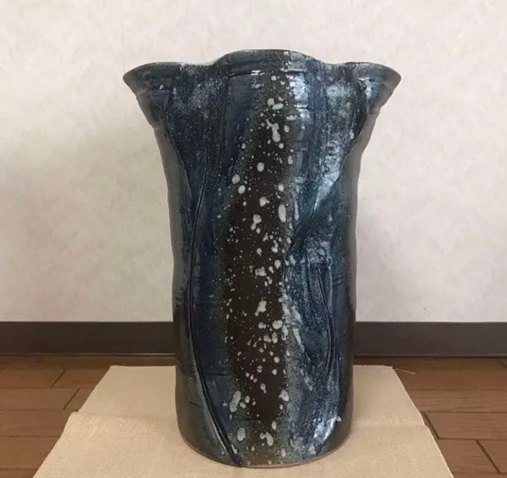 【新品】信楽焼 傘立て